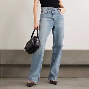 AGOLDE Arc Criss Cross Asymmetric Jeans